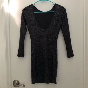 H&M Sequin Bodycon Dress